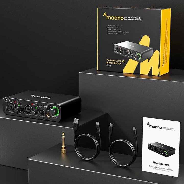 Productafbeelding Maono PS22 audio-interface (USB)