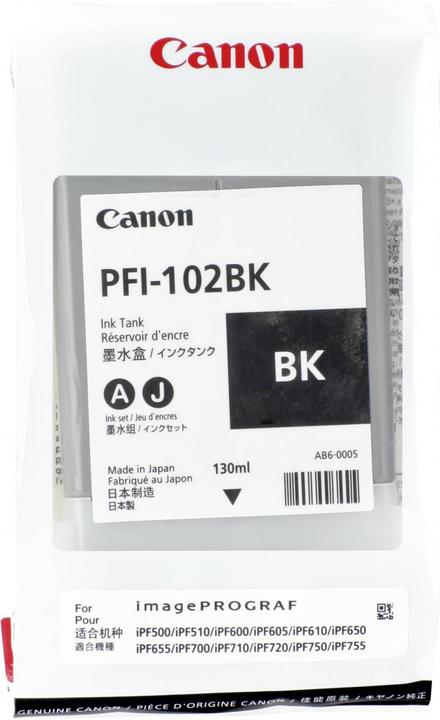 Image du produit Canon Pfi-102bk (CF)
