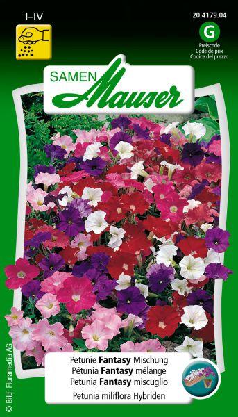 Samen Mauser Pétunia Fantasy mélange (Graines de plantes)