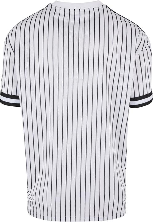 Actual product image Urban Classics Oversized Striped Mesh Tee - 138093 (3XL)
