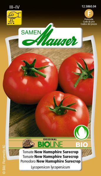 Samen Mauser Bud Organic Tomato New Hamsphire Surecrop (Vegetable seeds)