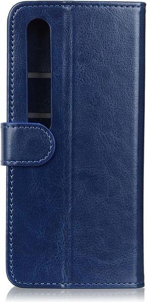 Actual product image MU Classic Crazy Horse Leather Bookcover Series (Xiaomi Mi 10i, Mi 10 Pro)