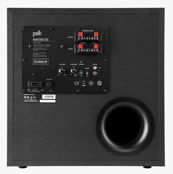 Image du produit Polk MXT12SUBBK Moniteur XT (Actif, 1 pièce)
