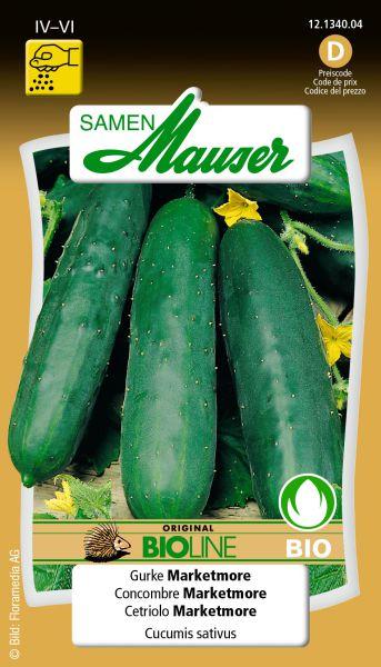 Actual product image Samen Mauser Bud Organic Cucumber Marketmore (Vegetable seeds)