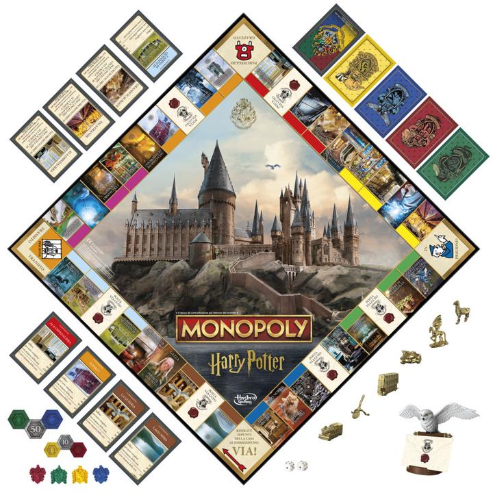 Produktbild Hasbro Gaming Monopoly Harry Potter (Italienisch)