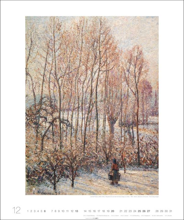 Produktbild Die schönsten Gärten des Impressionismus Edition Kalender 2026 (46 x 55 cm, Deutsch)