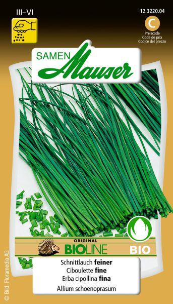 Actual product image Samen Mauser Knospe organic chives finer (Herb seeds)