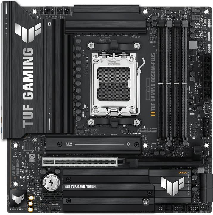 Actual product image ASUS TUF GAMING B850M-PLUS (AM5, AMD B850, mATX)