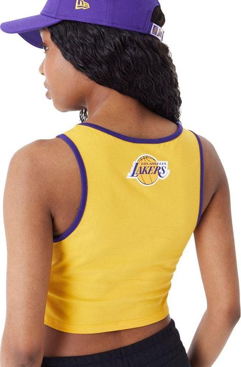 Actual product image New Era Ladies Crop Tank Top Los Angeles Lakers - M (M)
