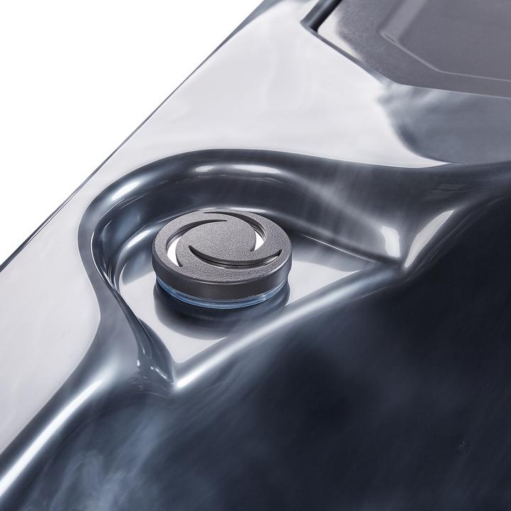 Produktbild Beliani Whirlpool Outdoor grau mit LED rechteckig 180 x 215 cm ARCELIA (4 Pers.)
