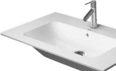 Duravit Möbel-Waschtisch ME by STARCK 83 cm weiss 2336830000 (490 mm, 830 mm)