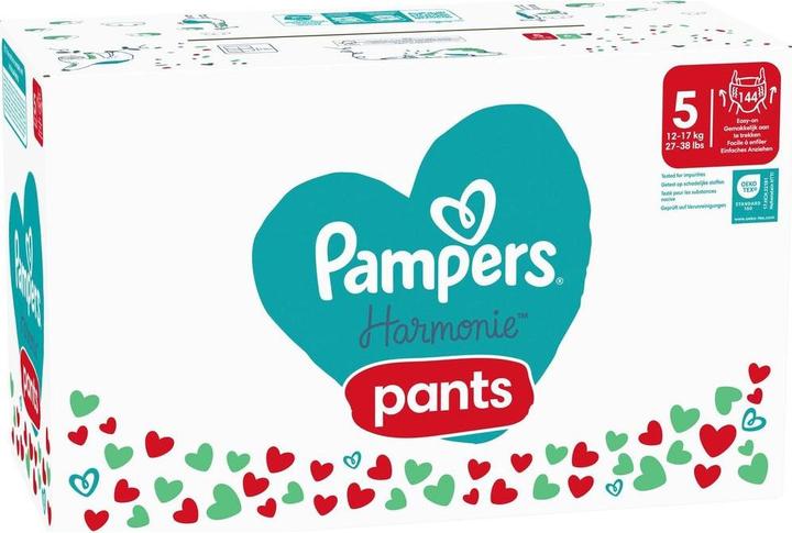 Actual product image Pampers Harmonie Pants (Size 5, Monthly box, 144 Piece)