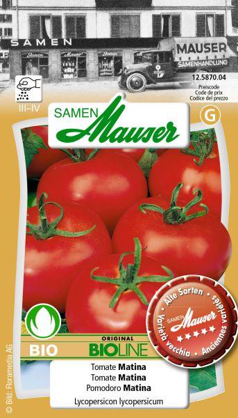 Samen Mauser Bourgeon de tomate biologique Matina (Graines de légumes)