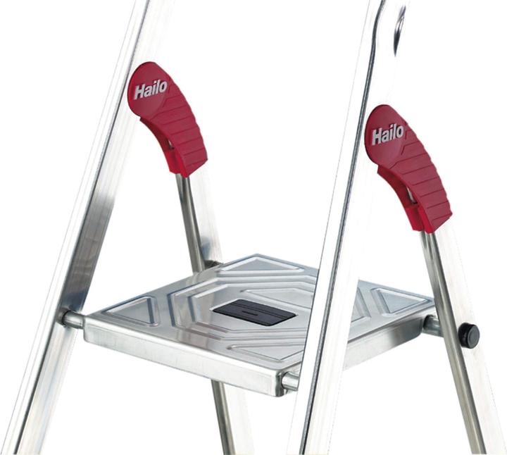 Produktbild Hailo L60 StandardLine, Alu-Sicherheits-Stehleiter, 5 Stufen (Stehleiter, 184 cm)