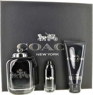 Coach NEW YORK for Men 3.3oz New Gift Set (Parfum set)