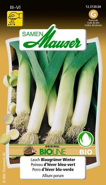Immagine prodotto Samen Mauser Germoglio organico porro blu verde inverno (Pianta bulbosa)