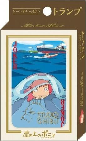 Produktbild GHIBLI - Ponyo sur la falaise - Jeu de cartes à jouer (54 cartes)