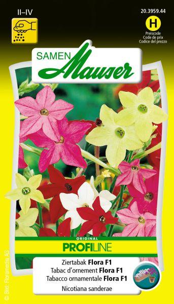 Samen Mauser Ziertabak Flora F1, Mischung (Gemüsesamen)