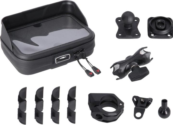 Sw Motech Universal Navi-Kit mit Navi Case