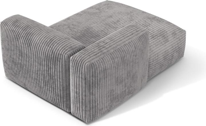 Actual product image Micadoni Modular Chaise Longue Left, "Martina", 1 Seat, 176x123x75 Made in Europe (Chaise longue)