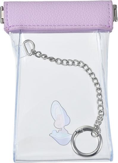 Immagine prodotto Disney Young Oyster con moschettone Clear Spring Mouth - Borsa per cosmetici