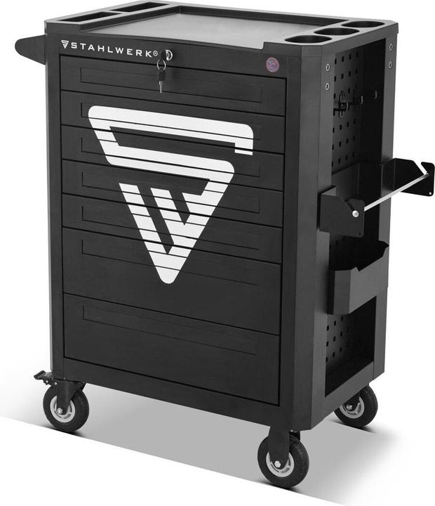 Actual product image Stahlwerk SHARK workshop trolley Tool trolley Assembly trolley 235 tools CrV (160 x)