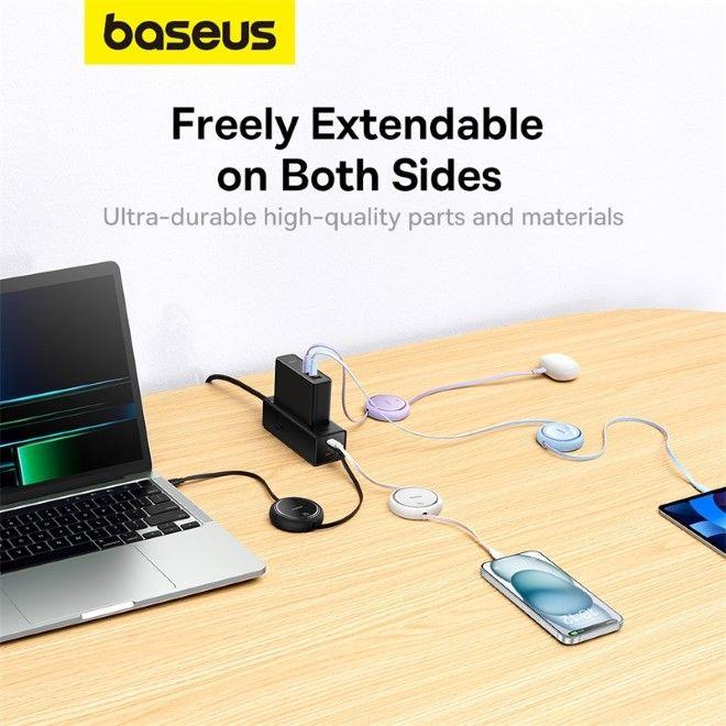 Actual product image Baseus Free2Draw Series USB-C to USB-C (1 m, USB 3.2 Gen 1)