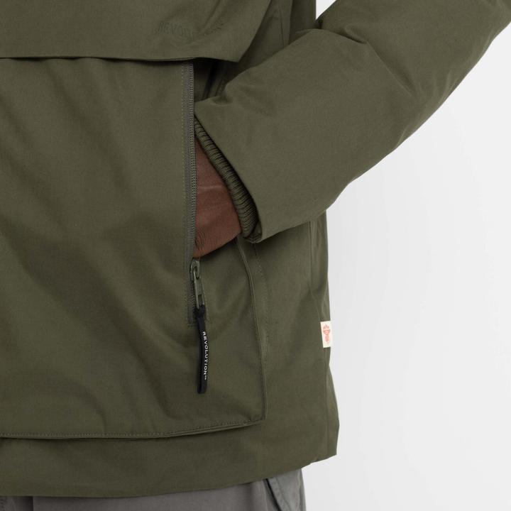 Actual product image Revolution Short hooded waterproof jacket with zipped pockets (L)