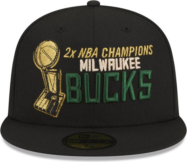 Immagine prodotto New Era Cappellino 59Fifty - CAMPIONI NBA Milwaukee Bucks - 7 1/8 (7 1/8)