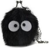 Actual product image - Porte-Monnaie Peluche Mini Noiraude - 8 cm