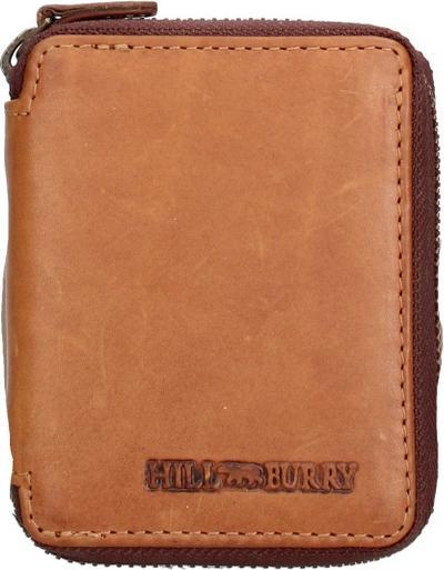 Produktbild Hill Burry Herren Geldbörse Aus Echtleder - Modell Bastian Nova - Mit Reissverschluss - 11.0 X 7.5 X 3.0 Cm