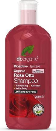 Produktbild Dr. Organic Rose Otto Shampoo Natural Vegan Cruelty Free Paraben & SLS Free Restoring 265ml (265 ml, Flüssiges Shampoo)