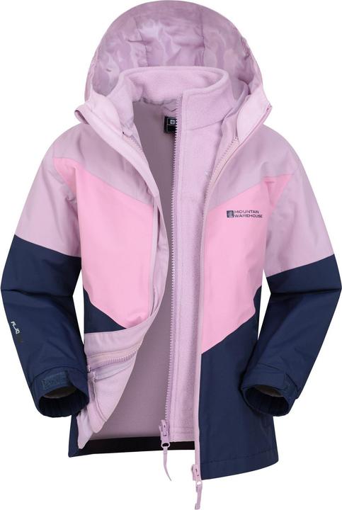 Immagine prodotto Mountain Warehouse Lightning II Giacca Impermeabile 3 In 1 Bambini (140)