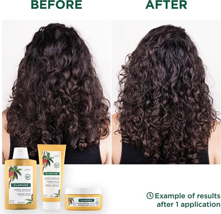 Actual product image Klorane Mango Hair Day Cream (125 ml)