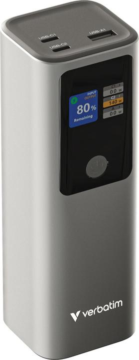 Produktbild Verbatim CnGo Power Bank 27000mAh 183W (27000 mAh, 183 W, 99.90 Wh)