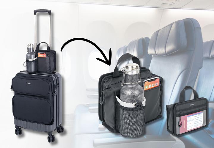 Actual product image Troika BLACK ON TOP Trolley Organizer, schwarz