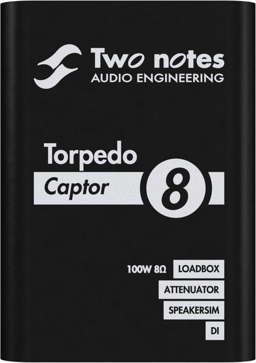 Actual product image Two Notes Torpedo Captor 8 (Loadbox, Attenuator)