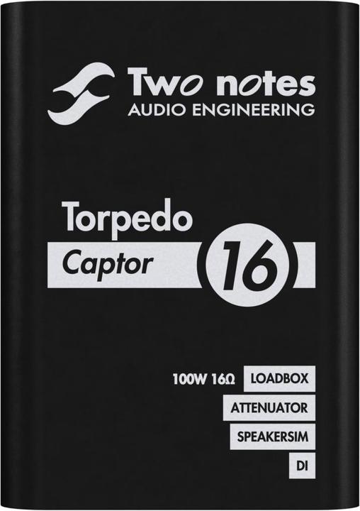 Image du produit Two Notes Torpedo Captor 16 (Boîte de chargement, Atténuateur)