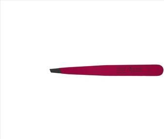 Actual product image Nippes Tweezers 10 Cm Slanted Stainless Steel