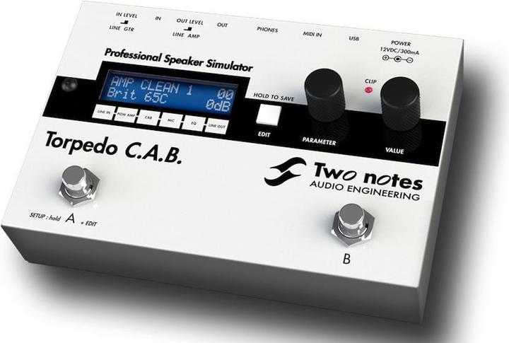Actual product image Two Notes Torpedo C.A.B. (Electric guitar, Electric bass)