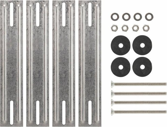 Produktbild Burg Wächter BurgWächter Briefkasten Zaun-Kit 3825 Ni SB