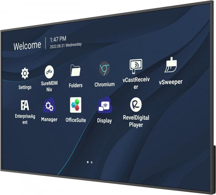 Image du produit Viewsonic CDE5530 139,70cm 55pouces 3840x2160 450 nits 1200:1 HDMI in x 2 USB-C x 1 HDMI out x 1 w/ RS (3840 x 2160 pixels, 55")