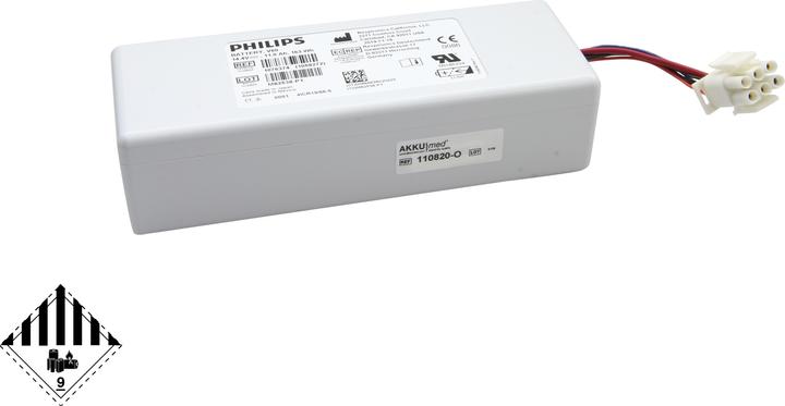Immagine prodotto AccuCell Akku Philips Beatmungsgerät Respironics V60 - 1076374 (1 pz., Specifico del dispositivo, 11000 mAh)