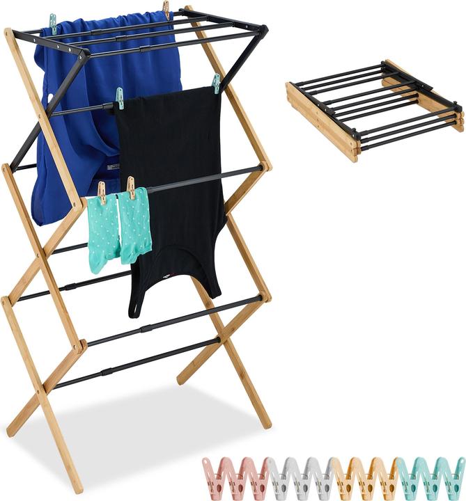 Produktbild Relaxdays Klappbarer Wäscheständer