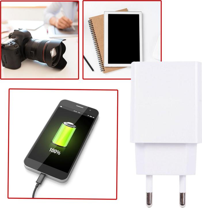 Produktbild Benson Electric USB-C-LadegerÃ¤t, weiss