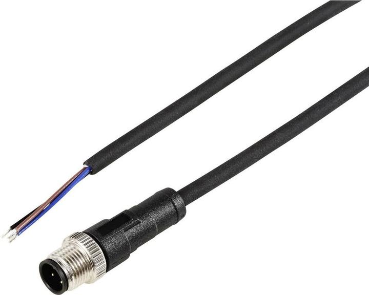 Image du produit Tru Components TC-12833132 Sensor-/Aktor-Anschlussleitung M12 Stecker, gerade 2