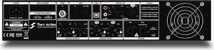 Actual product image Two Notes Torpedo Studio (Loadbox, Cab Simulator)