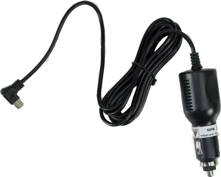 Actual product image PNI Car charger with mini USB plug 12V/24V - 5V 2A, for GPS, cable length 190 cm