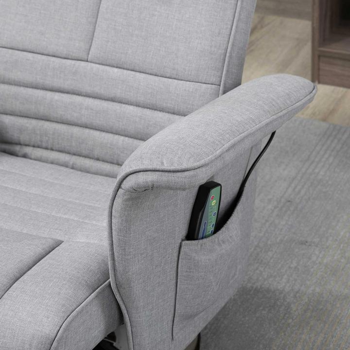 Actual product image Homcom Massage chair with ottoman