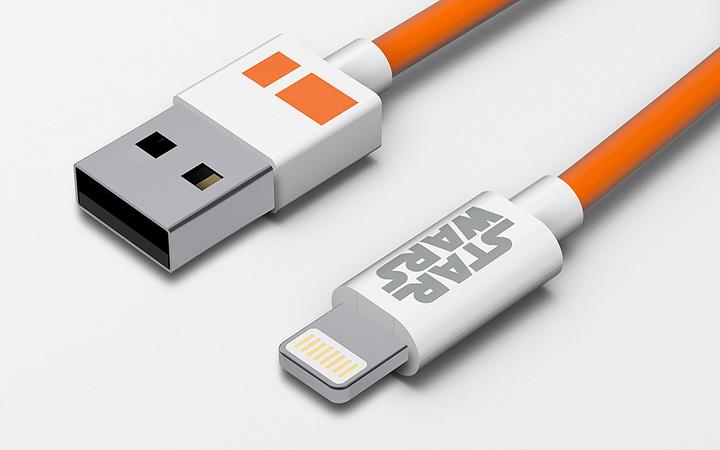 Actual product image Tribe Cavo di Ricarica da USB a Lightning BB-8 1.2m (1.20 m)